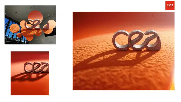 texture orange CEA